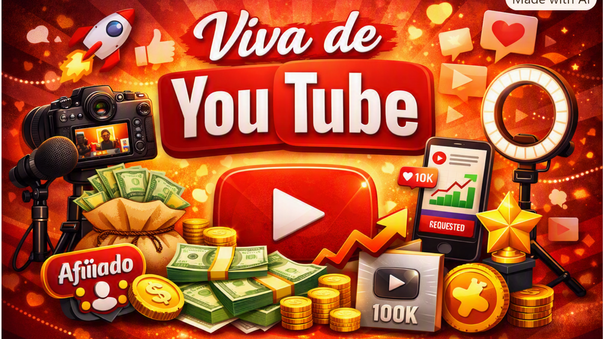 Curso Viva de YouTube - Monetize seu Canal